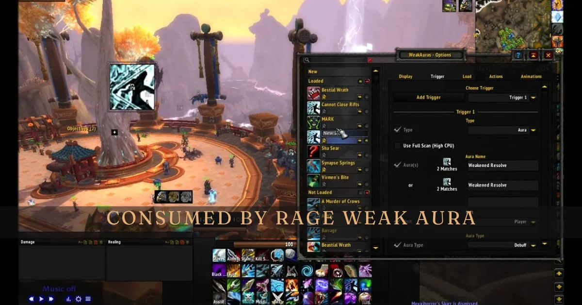 Consumed by Rage Weak Aura: Revolutionizing Your World of Warcraft Experience