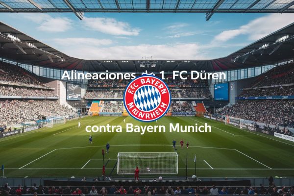 Alineaciones de 1. FC Düren contra Bayern Munich: Un Duelo entre Gigantes y Sueños