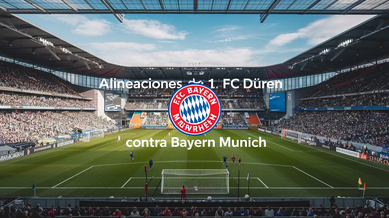 Alineaciones de 1. FC Düren contra Bayern Munich: Un Duelo entre Gigantes y Sueños